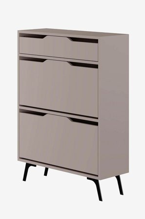 Hanah Home - Skoskåp Chara - Brun - Skoskåp - Från Homeroom