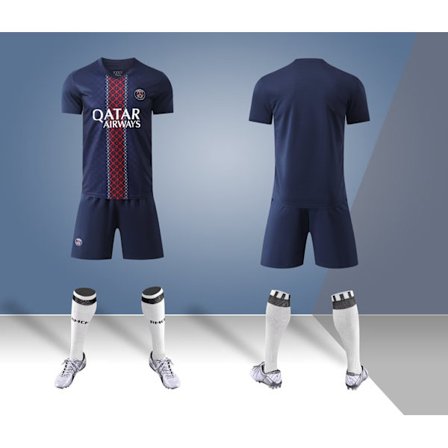 2526 Paris Saint-Germain Hemma Jersey, Barn- och Vuxenset med Strumpor