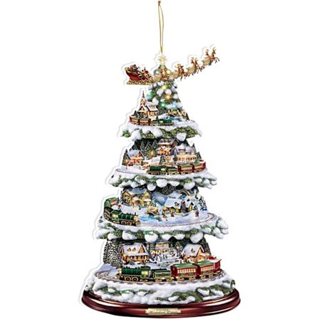 4 stk Julepynt Formet Som Juletre Bilreflektor Henger