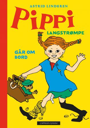 Pippi Langstrømpe går om bord - Bok av Astrid Lindgren - Hardback