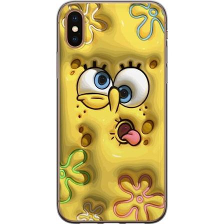 Apple iPhone XS Gjennomsiktig deksel SvampeBob