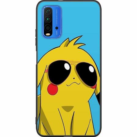Xiaomi Redmi 9t Svart Skal Pokemon