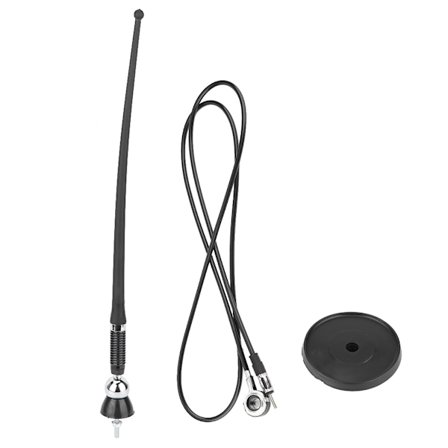 Universal Auto Bil 36cm Tagmonteret Radioantenne med 1,3m Kabel