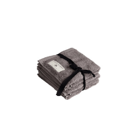 Spirit of the Nomad Handduk 30x30 cm 4-pack Badrumstextilier Grå