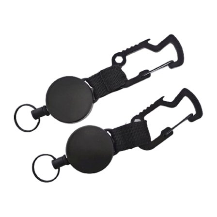 Sininen sisäänvedettävä avaimenperä, kadonneiden esto, joustava avaimenpidike