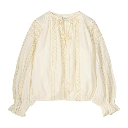 Summum Woman Blouses , Beige , Dames , Maat: XS