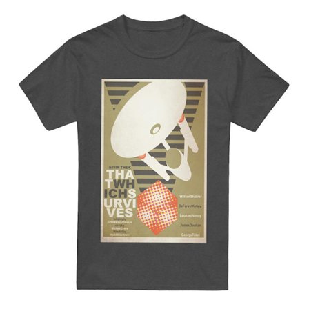 Star Trek Unisex Vuxen The Original Series Avsnitt 72 T-shirt X