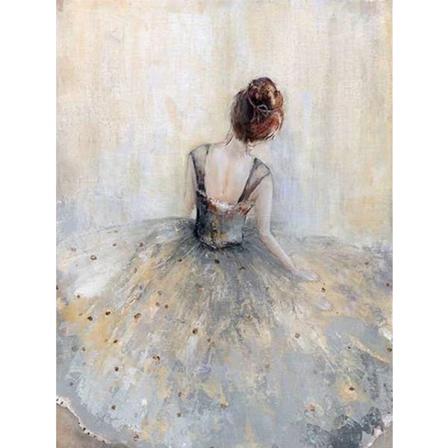 30x40cm 5D DIY Diamantmaleri Full, Ballerinaen#E, DIY Diamant Rhinestone