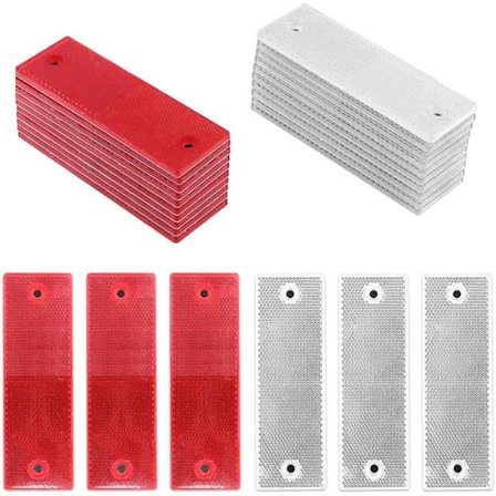 Lastbil Reflektorer, Reflekterende Advarselsplade, Reflektorer til Trailer