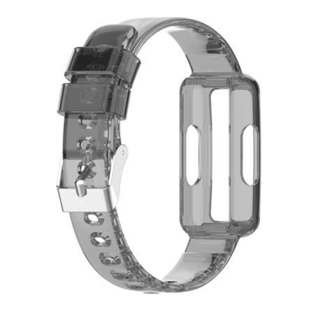 För Fitbit inspire 2 Transparent Silikon Integrated Watch Band