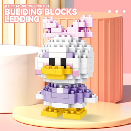 barn dockor mikro partikel byggsten montering prydnadssaker leksaker