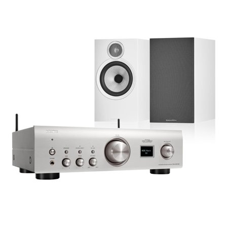 Denon PMA-900HNE + Bowers & Wilkins 606 S3 Stereoanläggning -