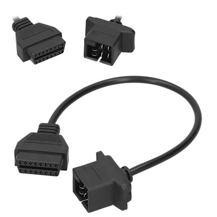 6-polet OBD2 Diagnostisk Adapterkabel Motorfejlkode Læser Fejlfinding Passer til Chrysler