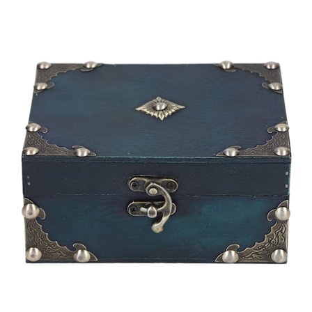 Vintage Smykkeskrin Multifunktionel Klassisk Træ Smykkeskrin til Ornamenter Fotorekvisitter