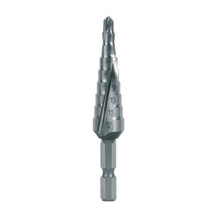 Ruko 101050-9H Stegborr med 1/4" bitsfäste 4-12 mm, Maskintillbehör & förbrukning