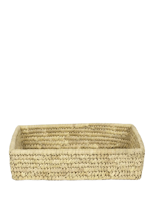 A World of Craft PALM OMAR Korg rektangel, S Förvaring Beige