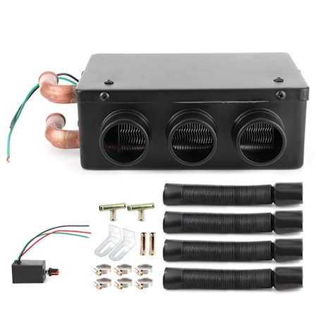 Bærbar 12V Bilvarmer Rask Oppvarming Lavt Støynivå Avriming