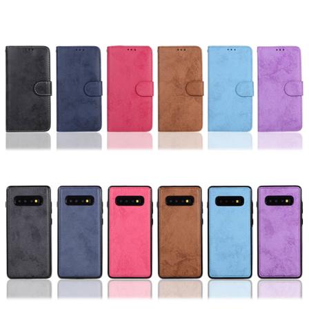 Smart Fodral Med Dubbelfunktion Till Samsung Galaxy S10 Plus Lila