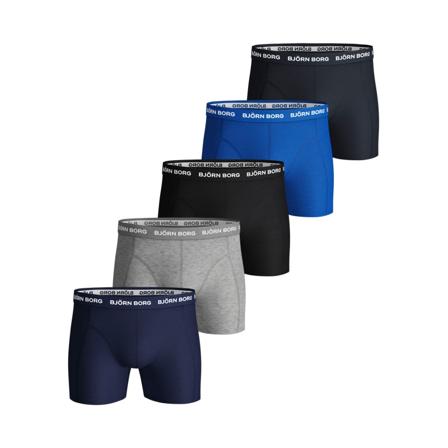 Björn Borg Essential Boxer 5p Men undergarment Blue S