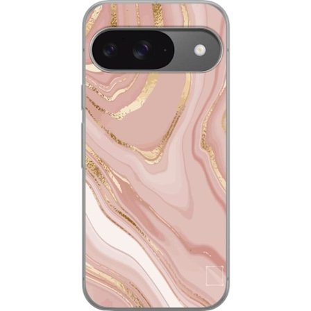Yhteensopiva Puhelinkuori Google Google Pixel 9 Pro Marmori Kulta