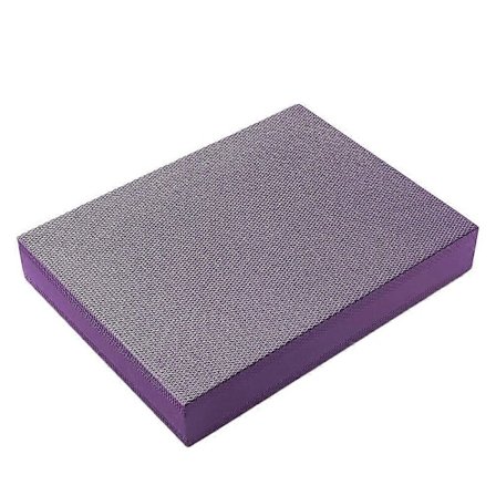 Bærbar TPE Balance Pad Skridsikker Yoga Pude Stabilitet Mobilitet Balance Træner til Core Træning Fysisk Yoga (Lilla)