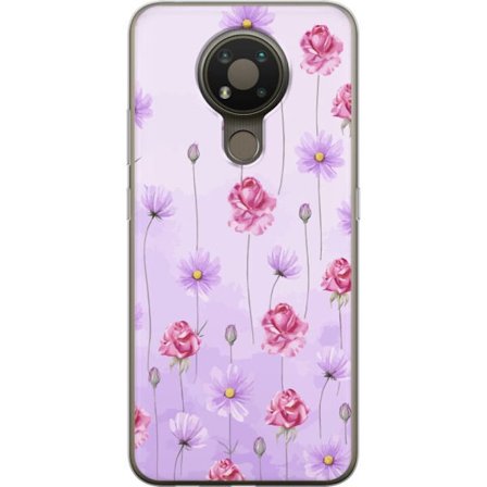 Kompatibel Mobilcover til Nokia 3.4 Petal Reverie Lilac Mist