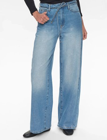 Nümph Nubrooklyn Jeans Glam - Blue - 40