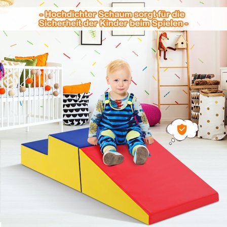 2 st. Mjuka byggstenar, gigantiska byggstenar, stora byggstenar, byggstenar, skumbyggstenar, röda och blå