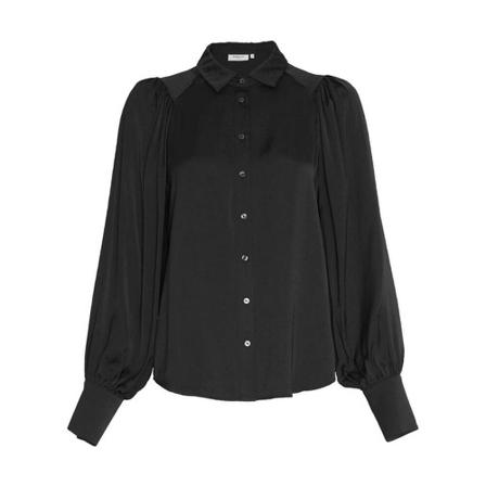 Moss Copenhagen Blouse , Zwart , Dames , Maat: S