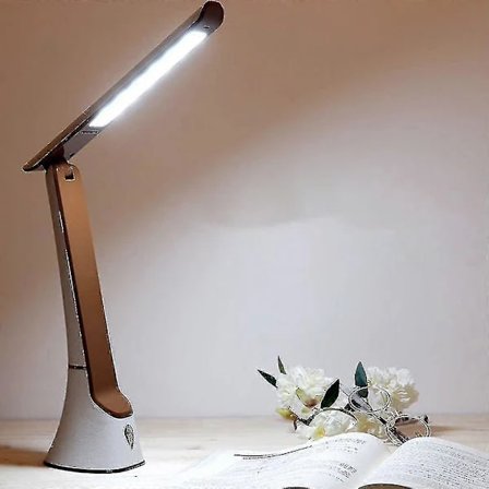 SAD-lampe, lysterapi lampe mod nedtrykthed, 10.000 Lux bærbar dagslys lampe mod depression med 3 justerbare lysstyrkeniveauer, SAD-lamper med berøri..