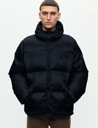 WOOD WOOD Wwclaus Puffer Jacket 25233 - Navy - M