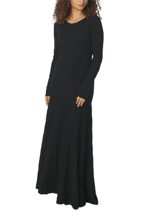 Neo Noir Sage Knit Dress Jerseyklänningar Dam Svart 44