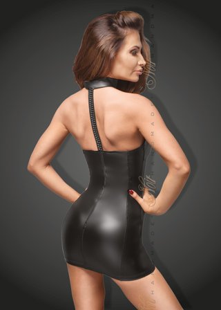 Wetlook Miniklänning Med Kupor - Vuxen.se - Fetish klänning - wetlook, vinyl, latex, spets