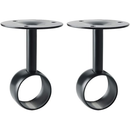 Takbrakett for gardinstangbrakett Garderobestang Justerbar brakett med