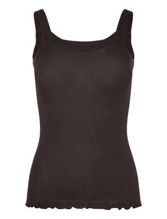 Rosemunde Rwbeatrice Sl Strap Top - Brown - XS