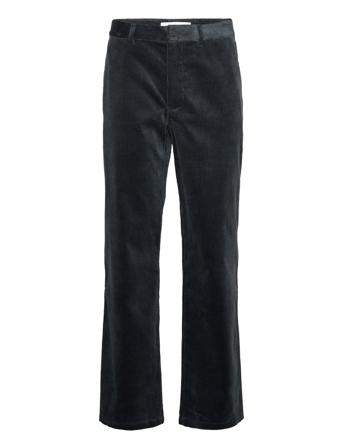 Stefan 6W Trousers Casual Bukser Blå Wood Wood