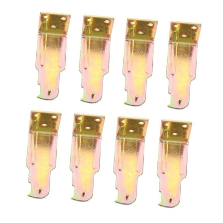 8 STK Slukningsudstyr Brandslukkerkrog Vægmonteret