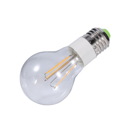 E27 12V COB LED Filament Lampe 360 Grader Ikke dimbar Ny (3W Varmhvit)