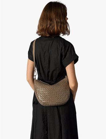 Adax Salerno Shoulder Bag Marlin - Brown - ONE SIZE