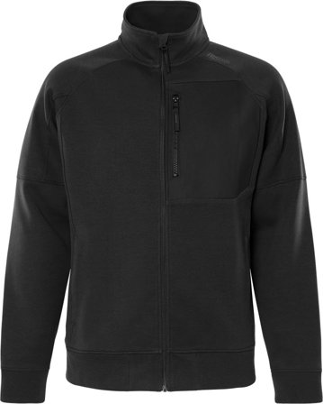 Arbetskläder Fristads Dam Sweatshirt-jacka 7832 GKI, dam, Svart
