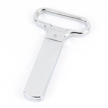 Flaskeåpner Korketrekker Vinflaskeåpner To-tannet Korketrekker (Sølv-Svart)