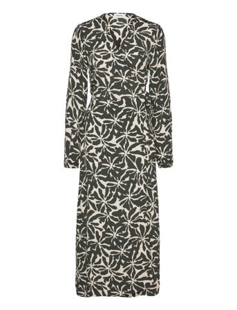 Modström | Fernmd Print Wrap Dress | XS