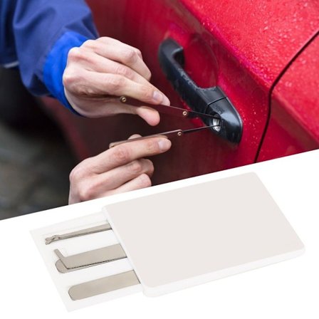 5-delt professionelt mini låsehak sæt nøgleudtræk bærbar KLB