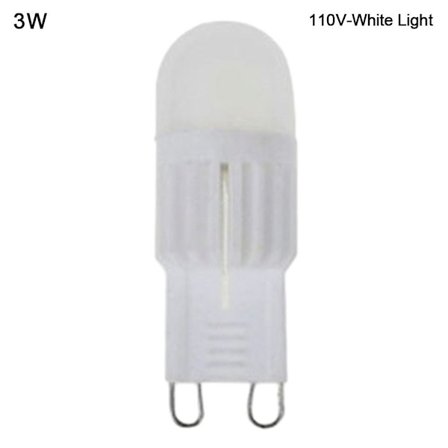 C18 G9 kristallilamppu LED-lamppu 3W110V-VALKOINEN VALO