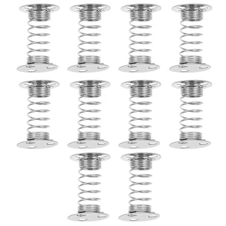 10 st Fordonsleksaker DIY Fjäderhantverkskit Instrumentbräda Docka Fjäderbas Skakande Huvud Docka Stöd Docka Fjäderbaser