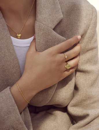 Maanesten Goddess Ring Prehnit - 57