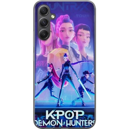 Kompatibelt Mobilskal till Samsung Samsung Galaxy A16 5G Trendiga KPop Demon Hunters docka figur