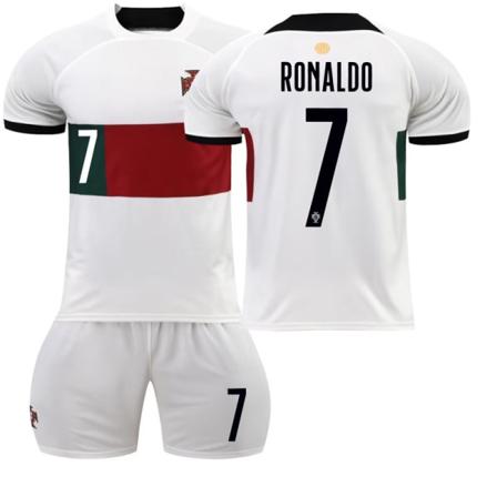 22/23 Portugal Hemma/Borta Cristiano Ronaldo Fotbollströja-motståndarens fält#XXL opponent's field #XXL