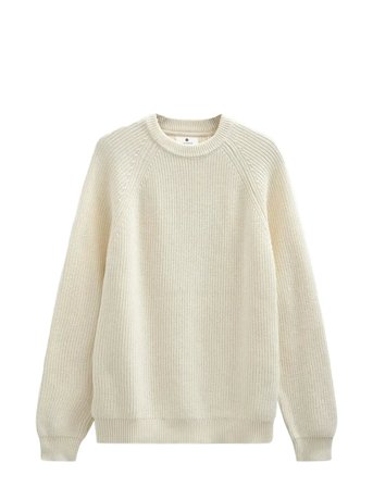 Anerkjendt Aksune Patent Knit - Cream - XL