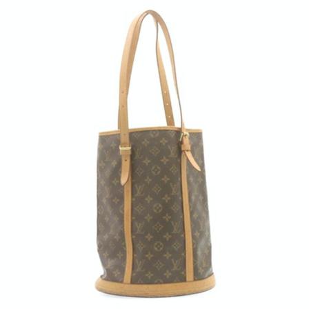 Louis Vuitton Vintage, Pre-owned Bucket GM Bruin, Dames, Maat:ONE Size,leer